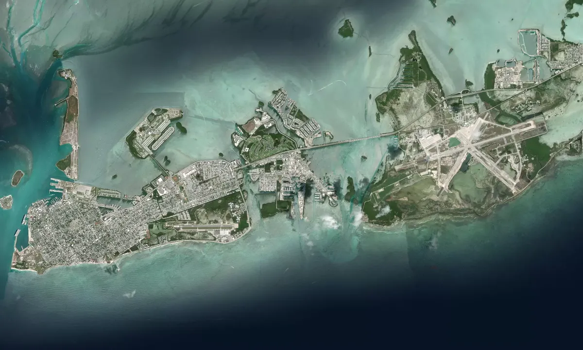 Flyfoto av 3D Boat Yard - Stock Island