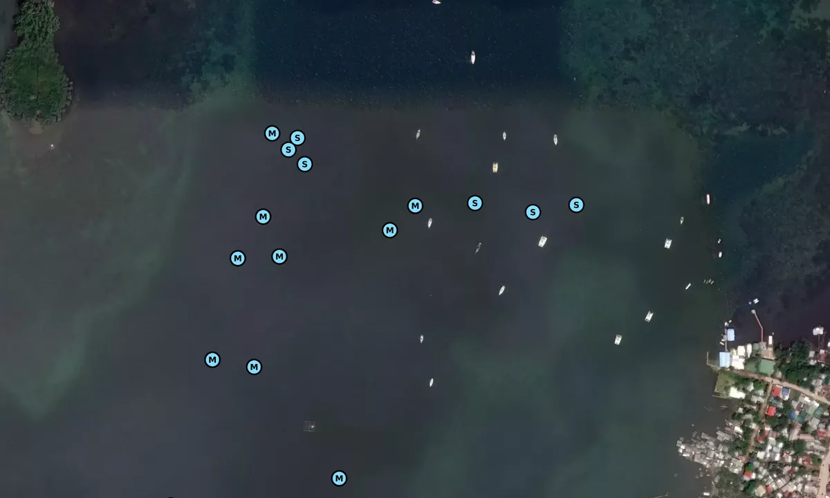 Satelite image of Abanico Yacht Club