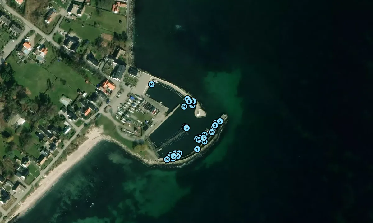 Satelite image of Abbekås
