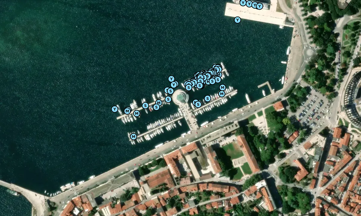 Satelite image of ACI Pula Marina