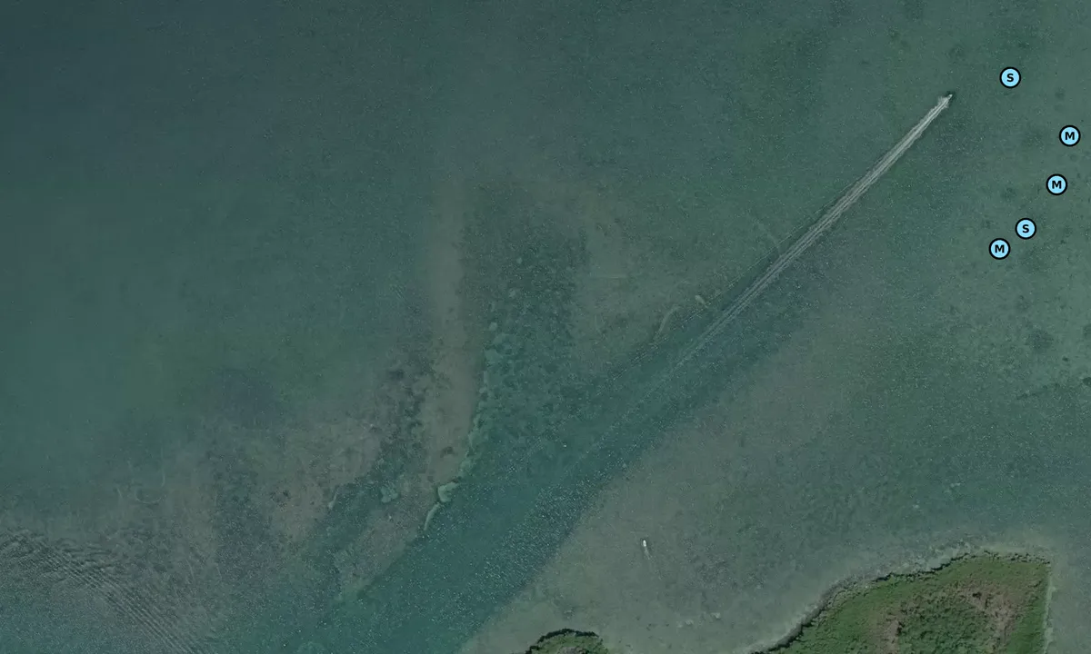Satelite image of Adams Key NE