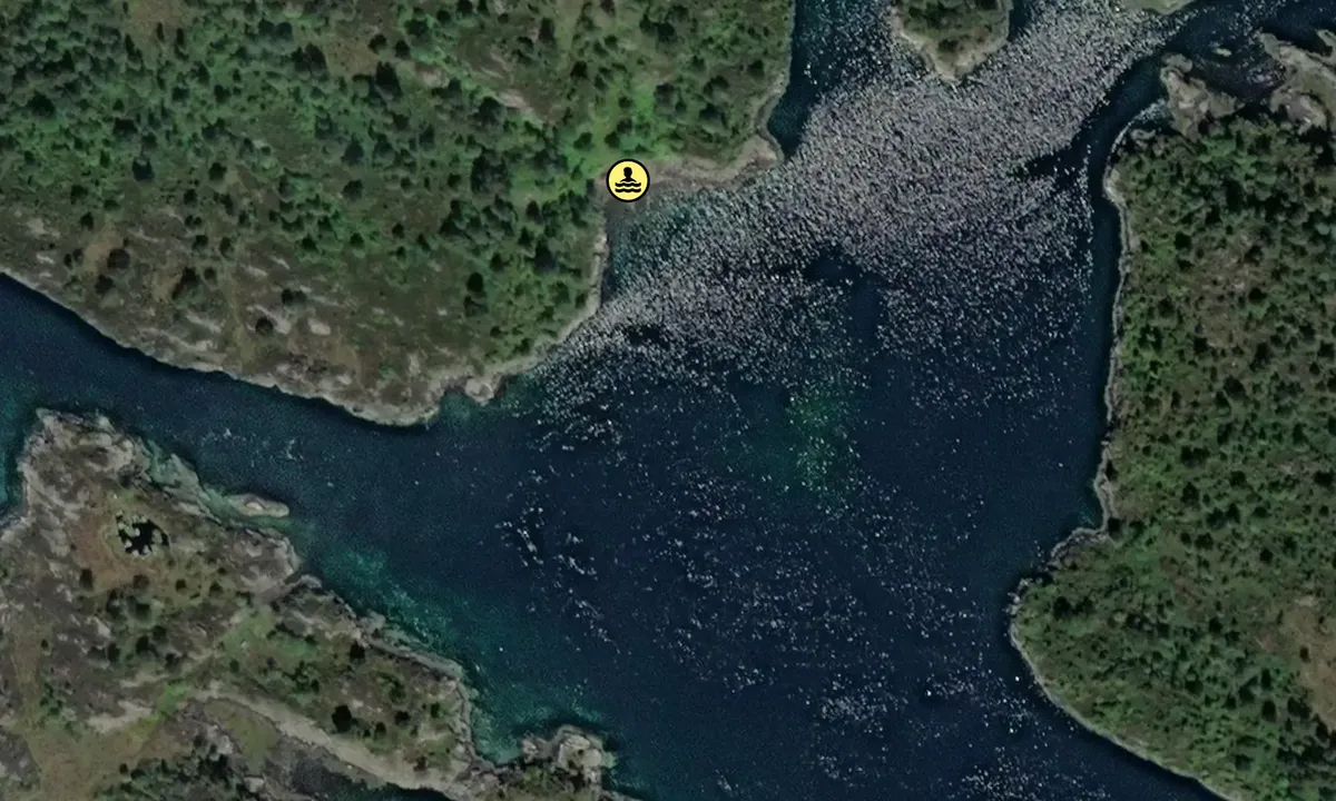 Satelite image of Ådnøya