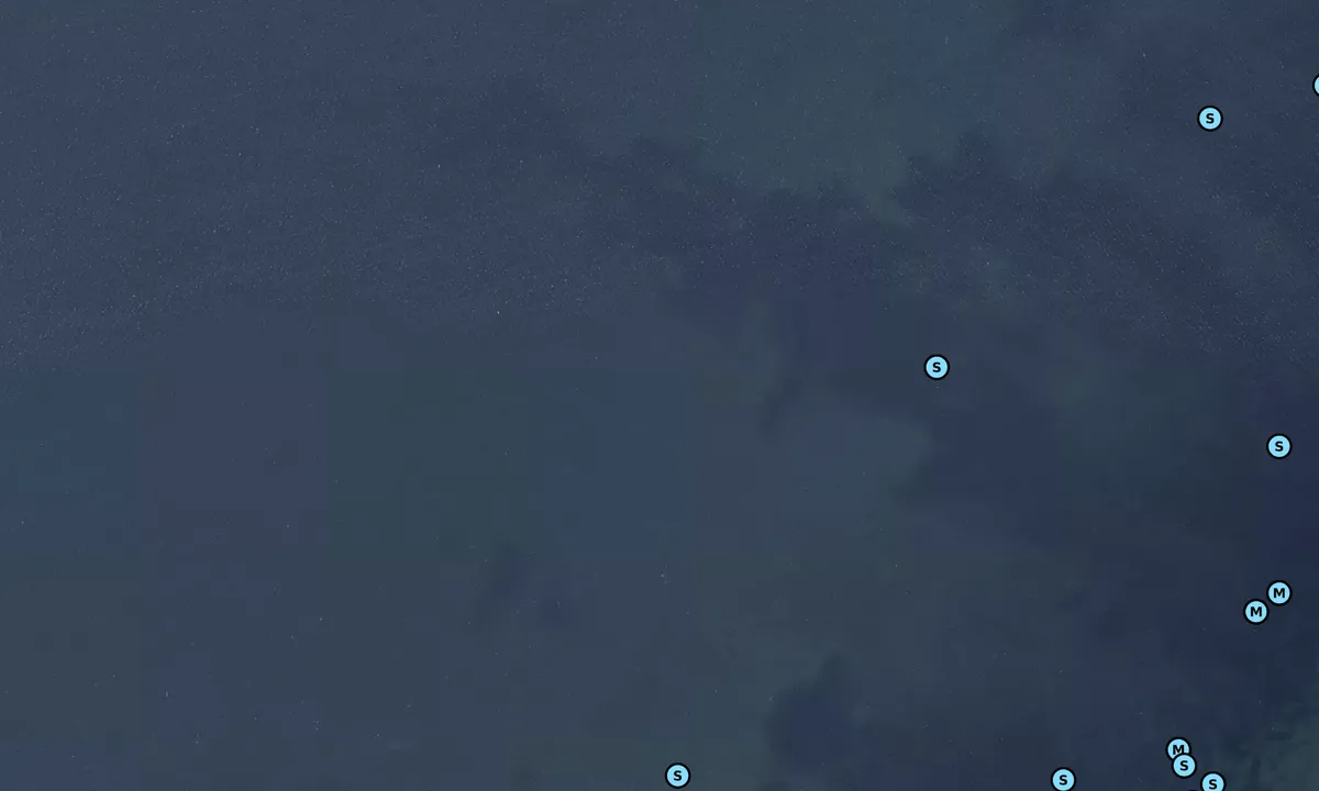 Satelite image of Ærø - Revkrog (Borgenæs Bugt)