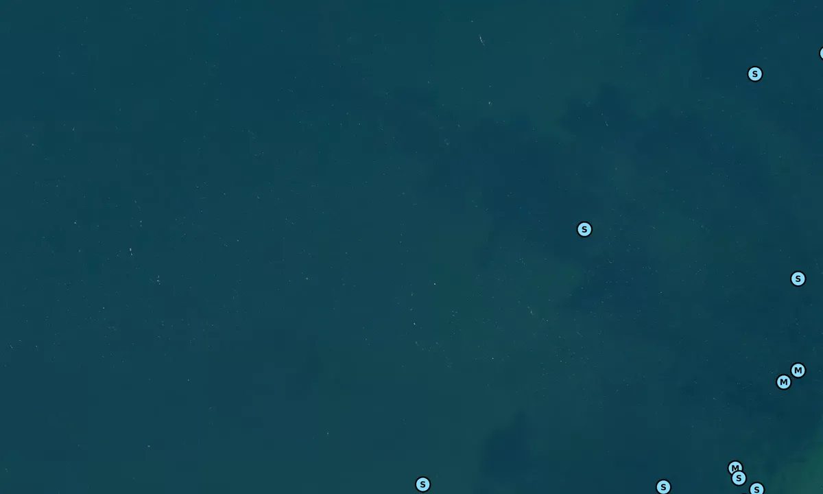 Satelite image of Ærø - Revkrog (Borgenæs Bugt)
