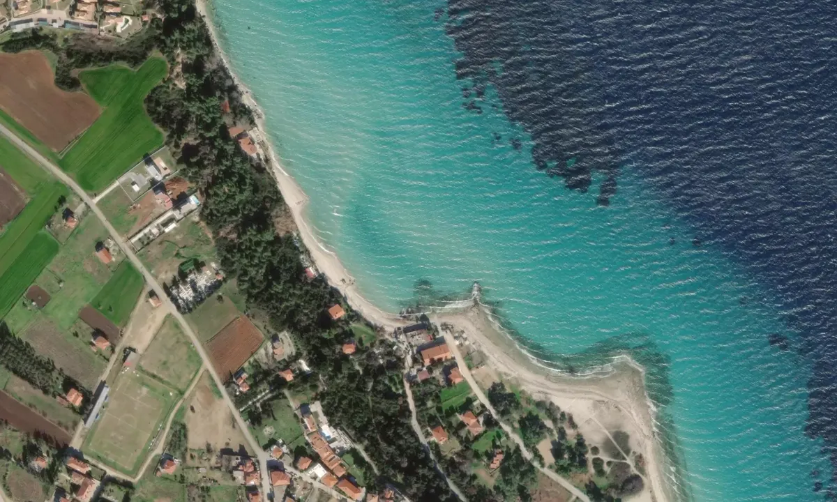 Flyfoto av Afytos