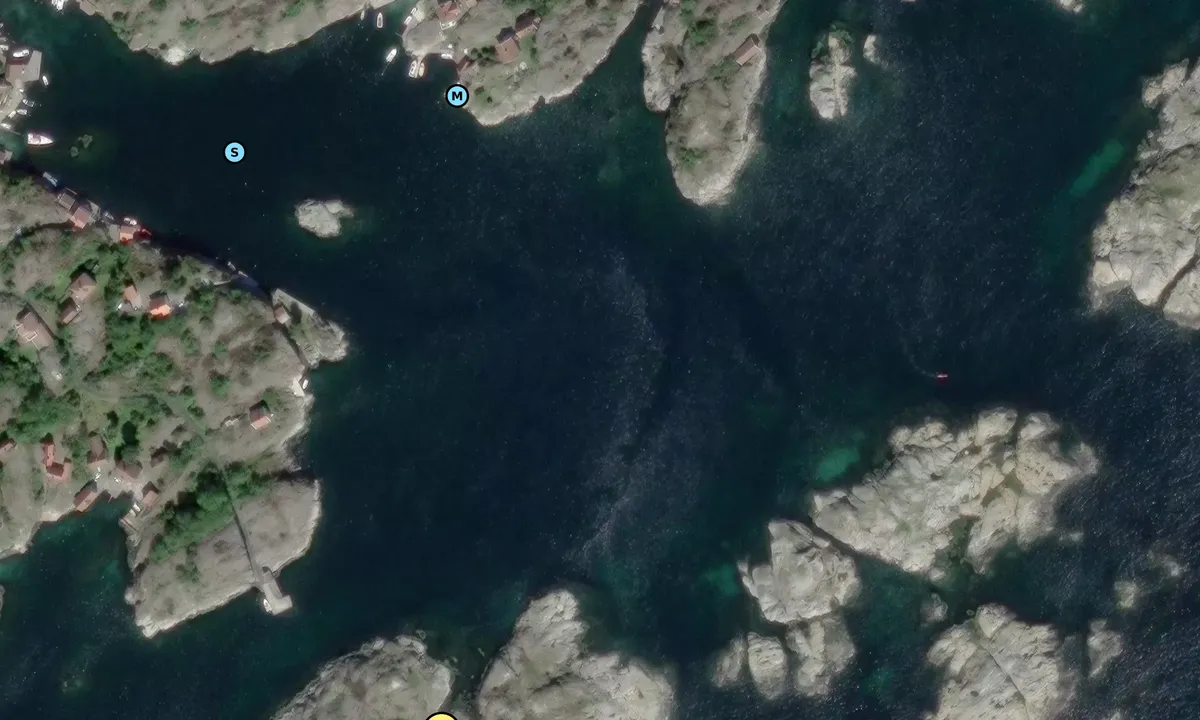 Satelite image of Ågerøya - Grønningen