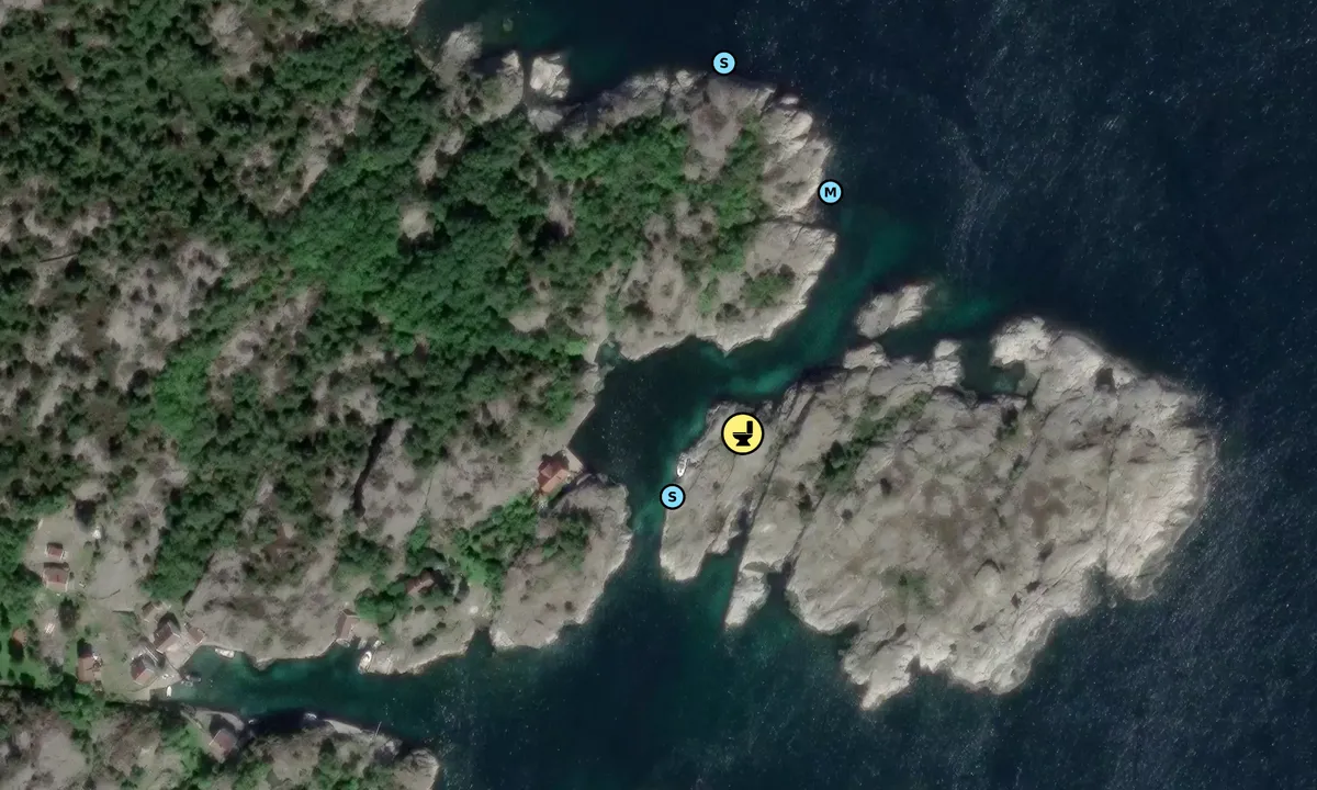 Satelite image of Ågerøya - Knutshavn