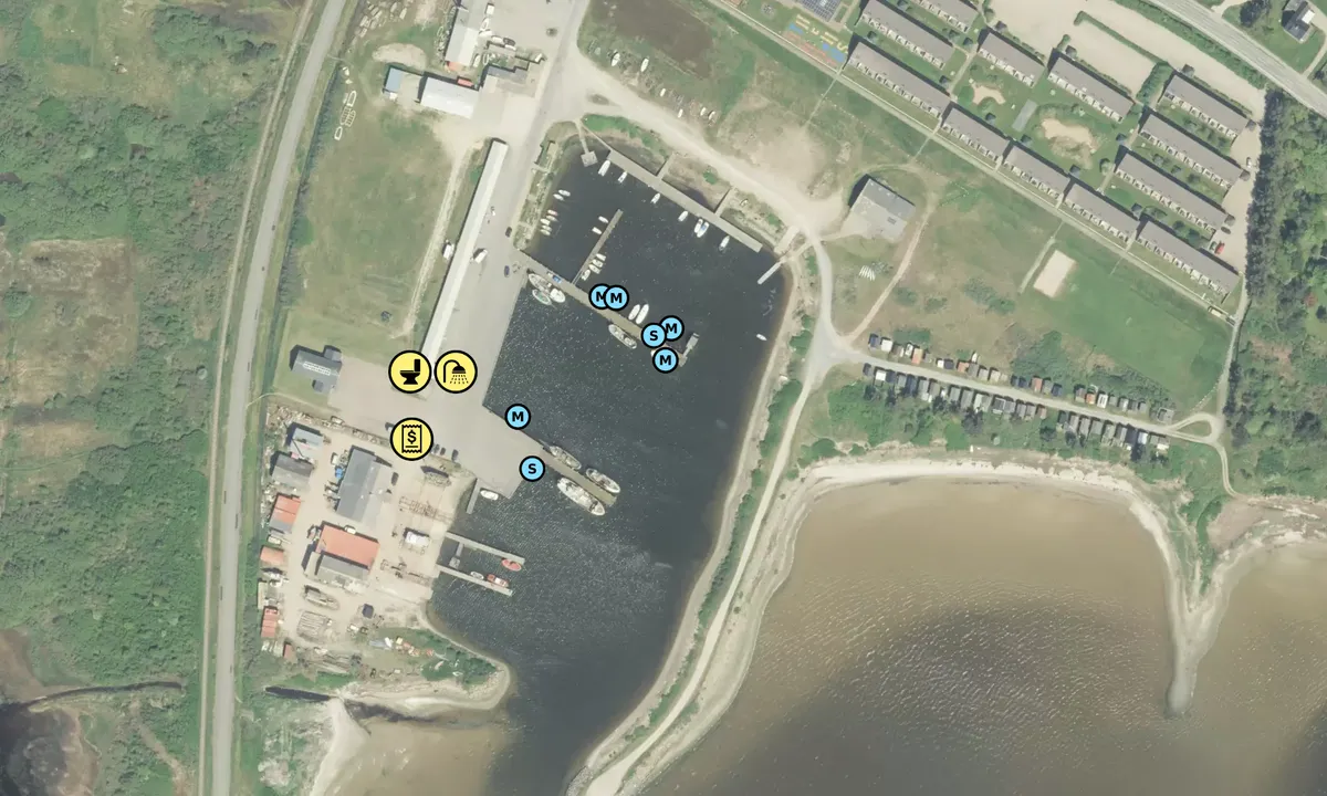 Satelite image of Agger Havn