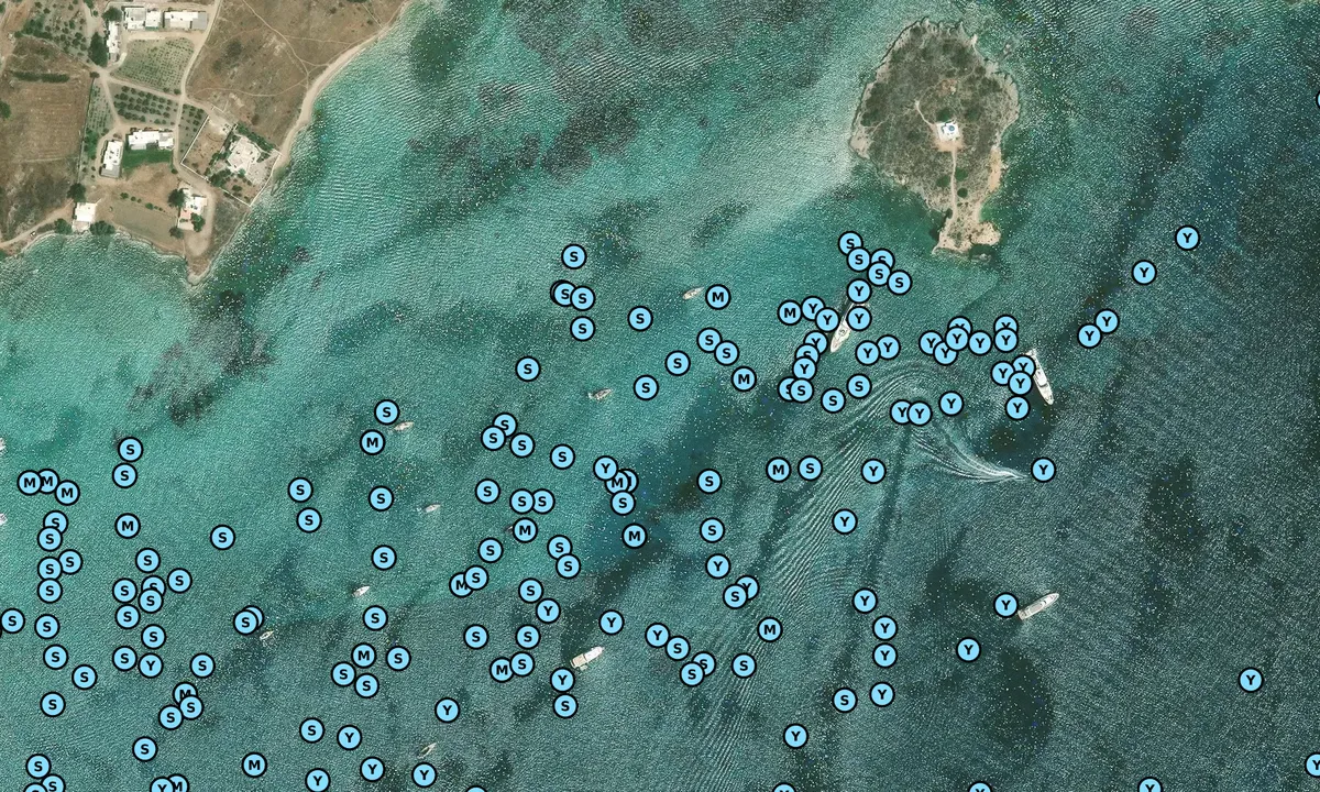Satelite image of Agia Kali