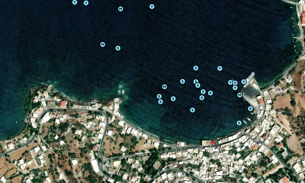 Satelite image of Agia Marina 1