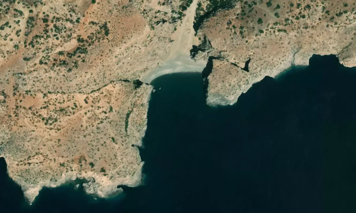 Satelite image of Agio Faraggo