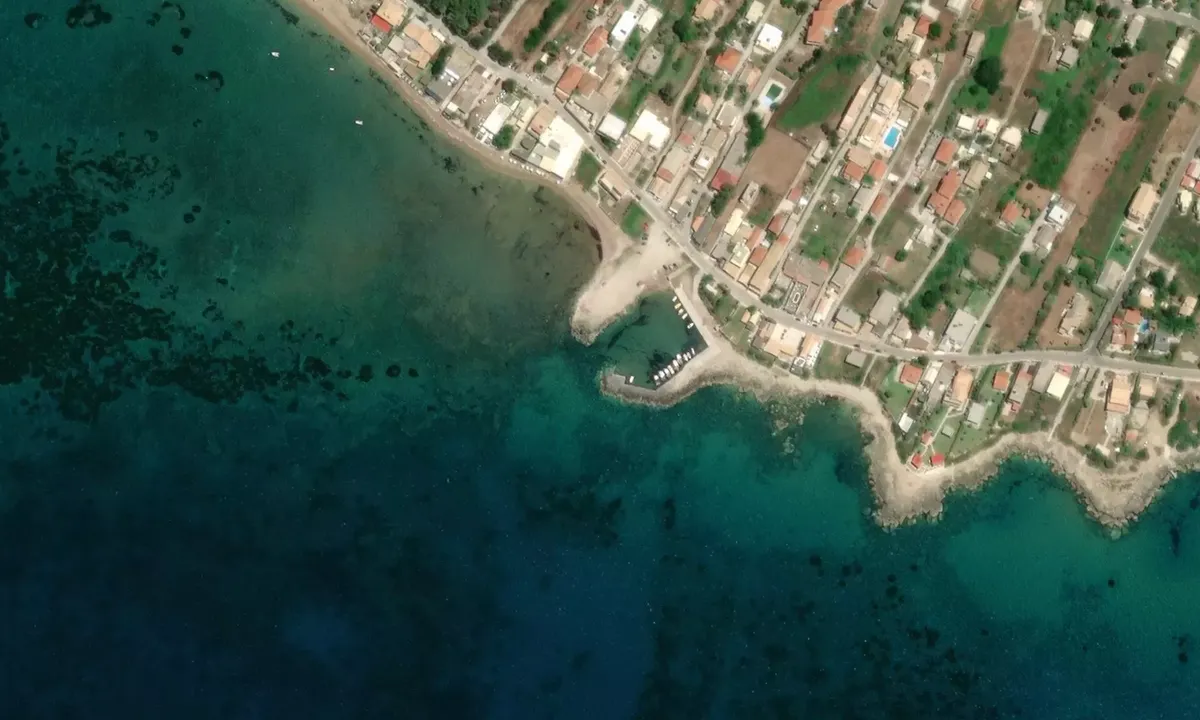 Satelite image of Agios Georgios Marina