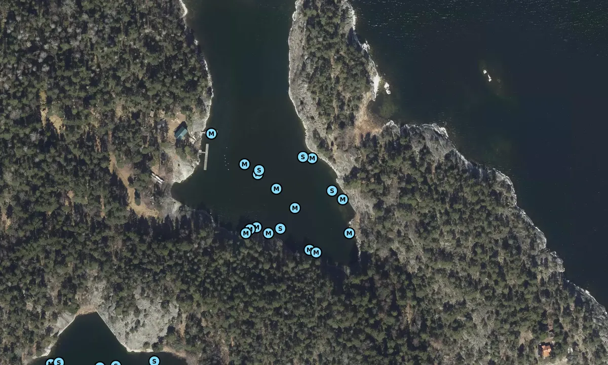 Satelite image of Ägnö  - Tvättfatet