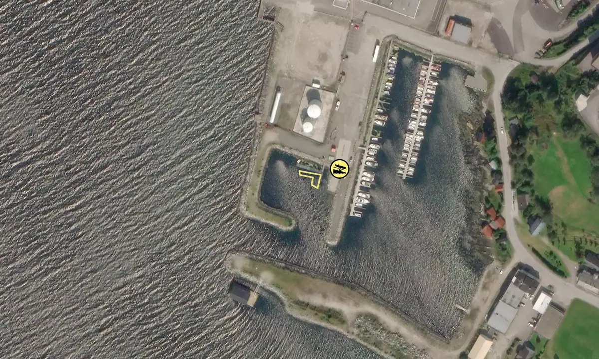 Satelite image of Åheim