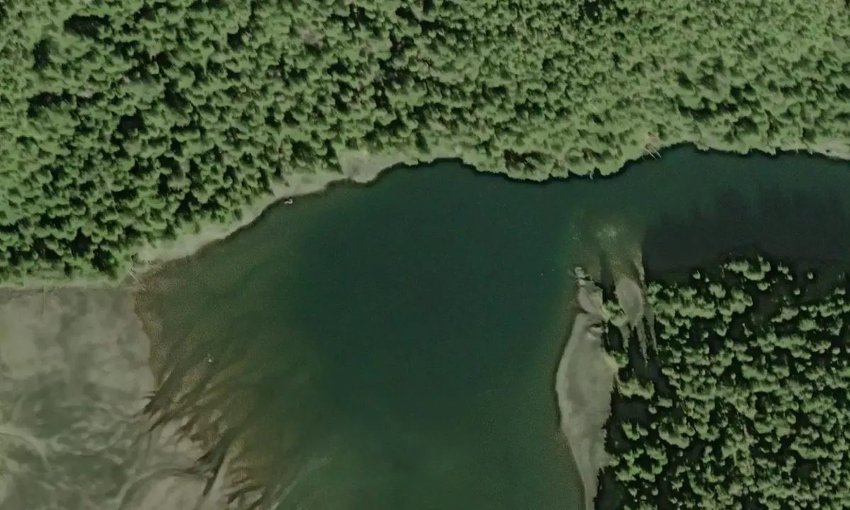 Satelite image of Aiken Cove Head
