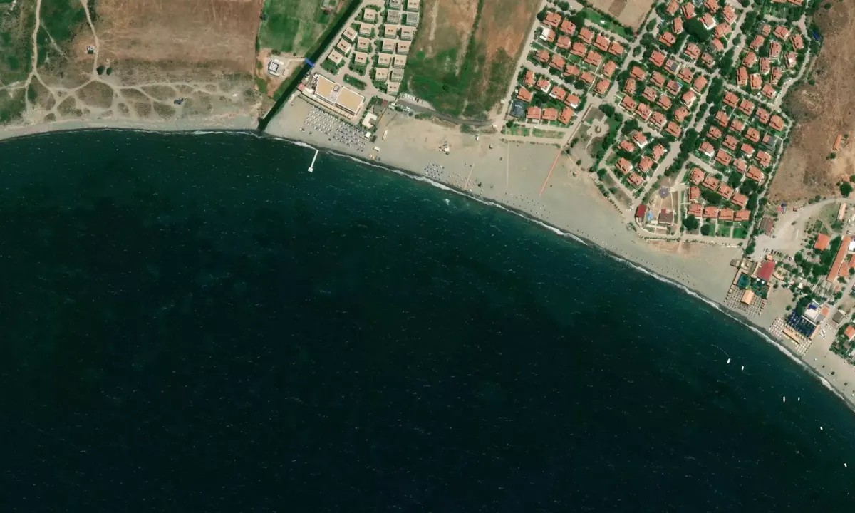 Flyfoto av Akarca Plaji