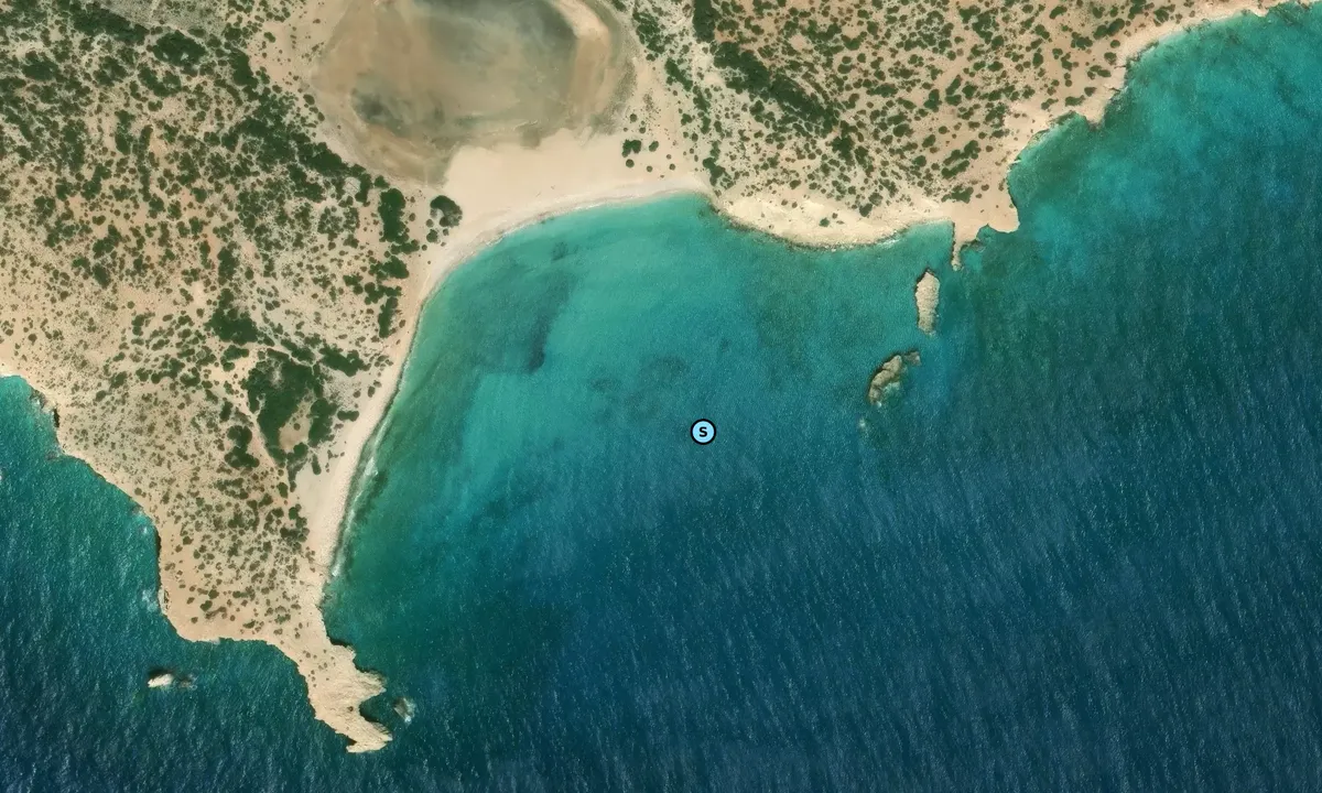 Satelite image of Akra Tripiti