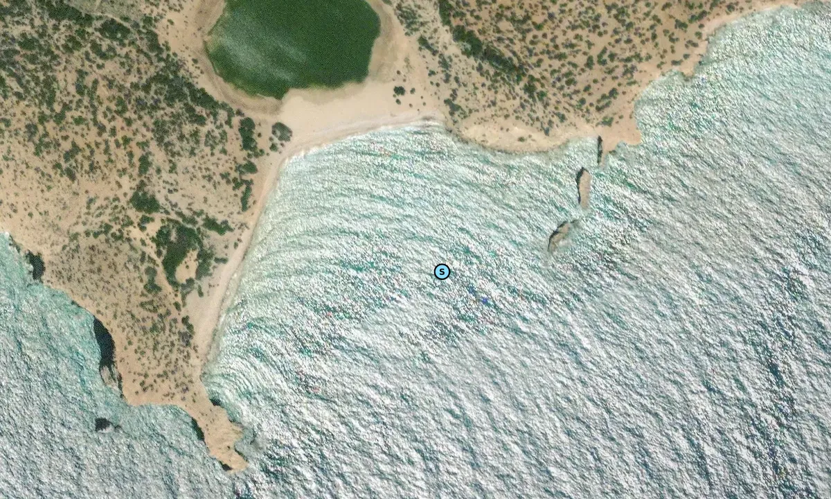 Satelite image of Akra Tripiti