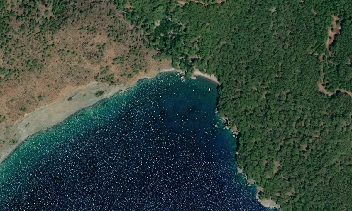 Satelite image of Akseki Koyu