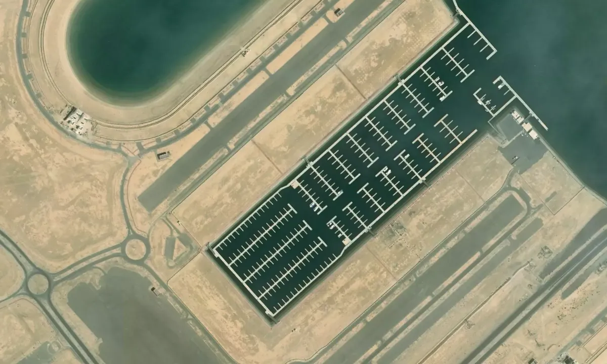 Flyfoto av Al Khiran