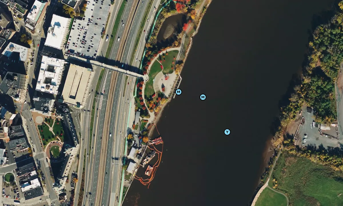 Satelite image of Albany