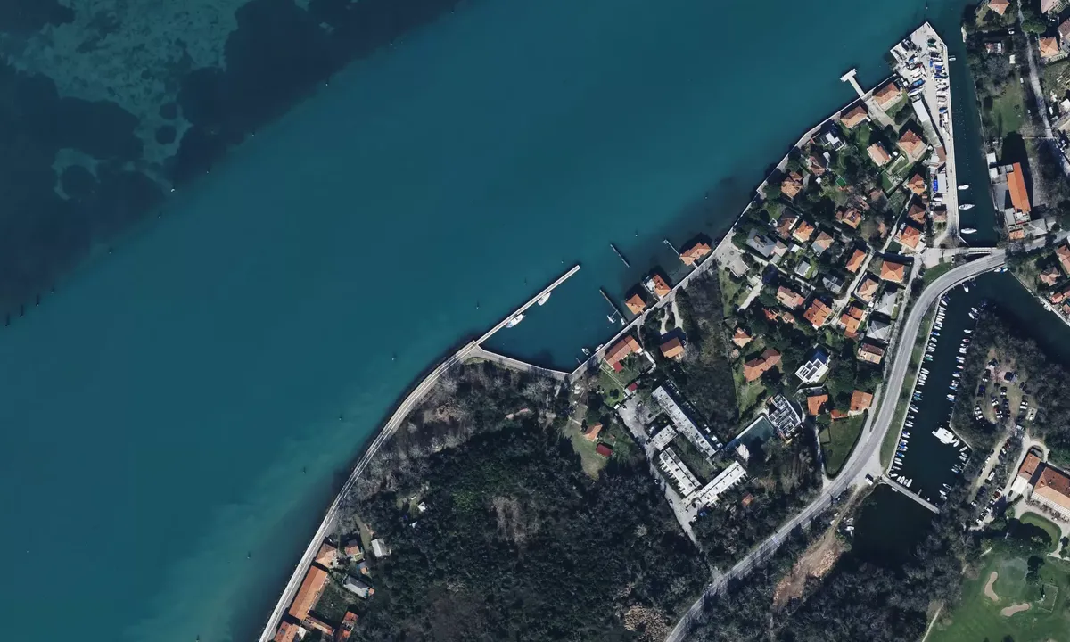 Satelite image of Alberoni
