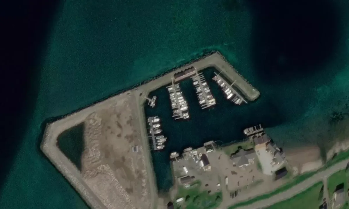 Satelite image of Aldersund Havn