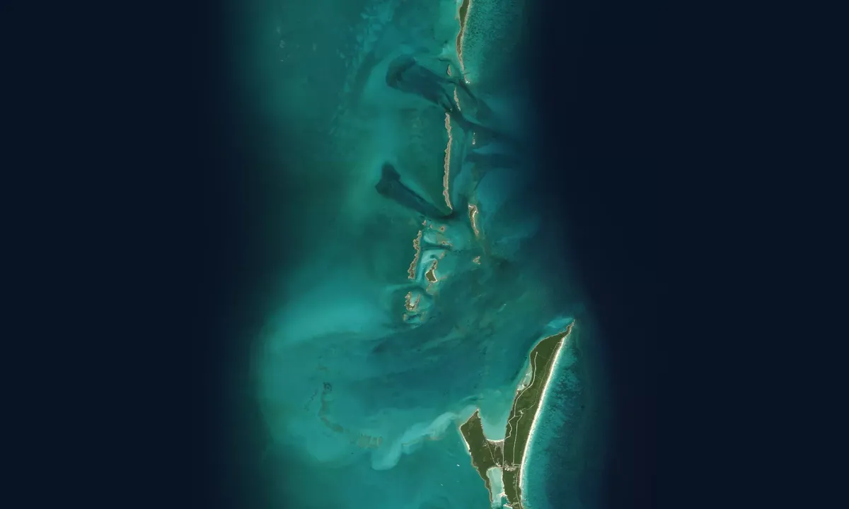 Flyfoto av Allan and Leaf Cay