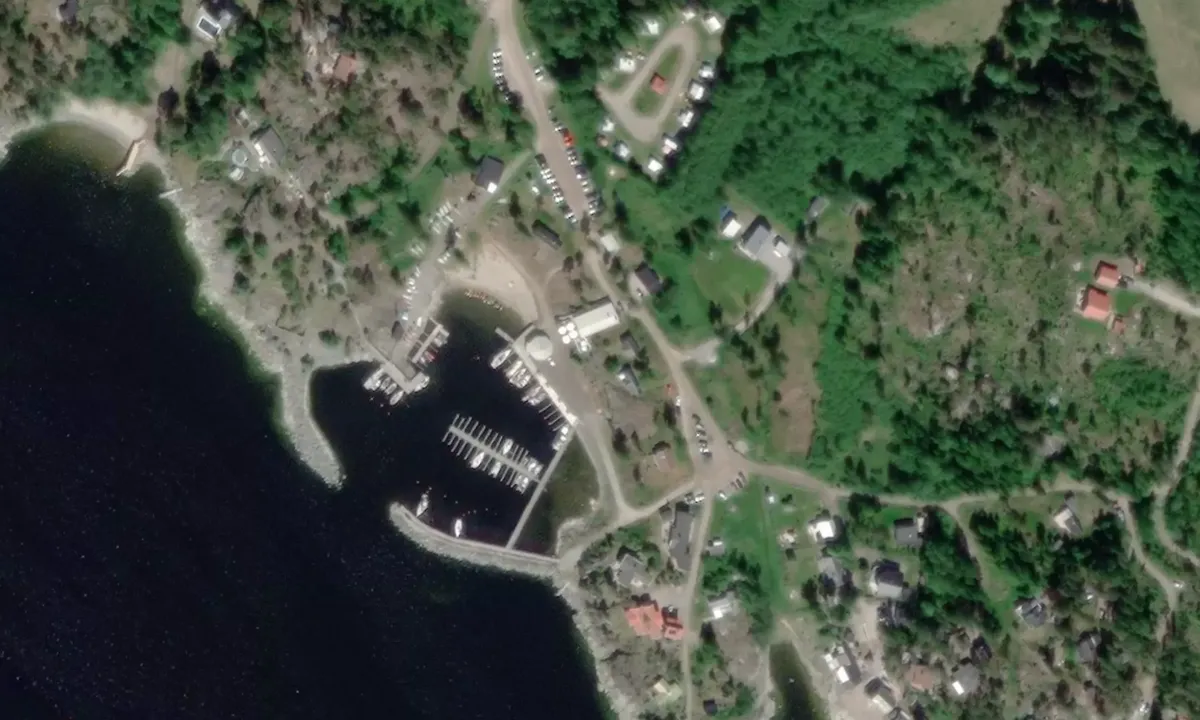 Flyfoto av Alnön - Vindhem