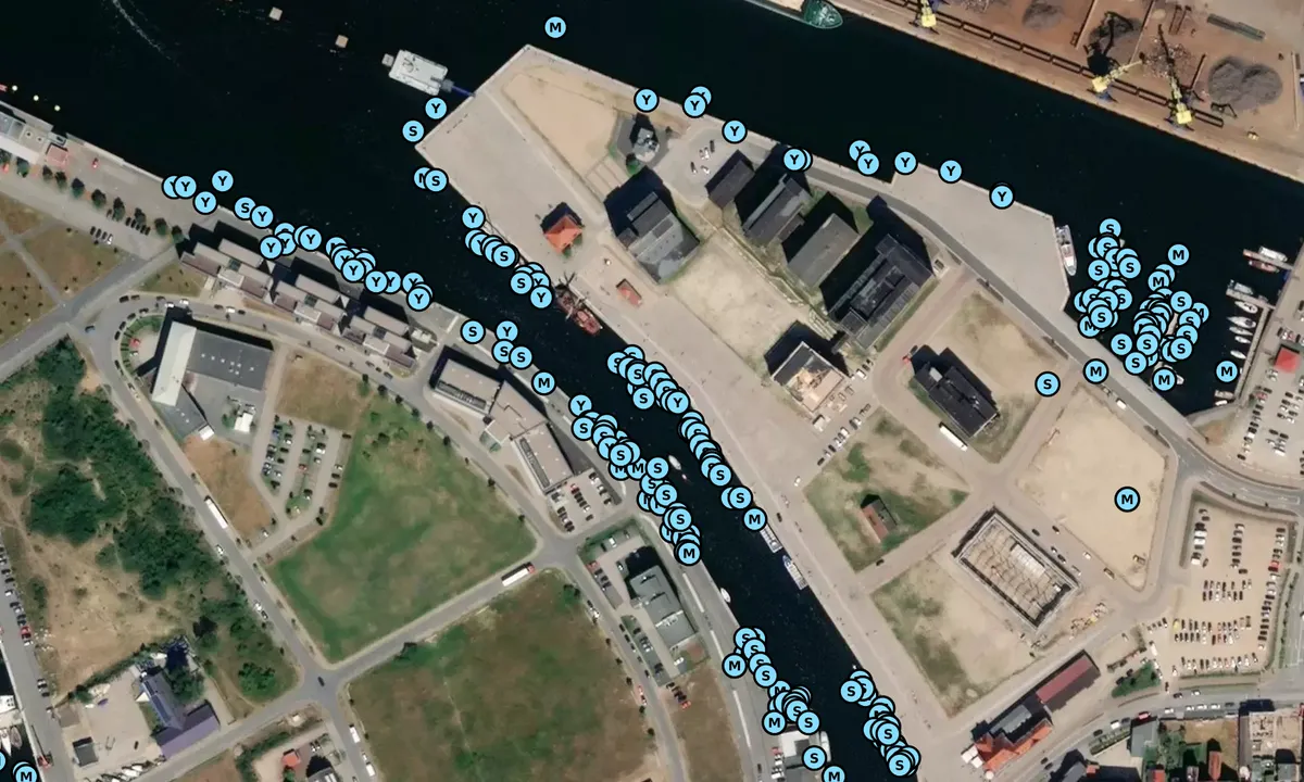 Satelite image of Altstadt Hagen Wismar