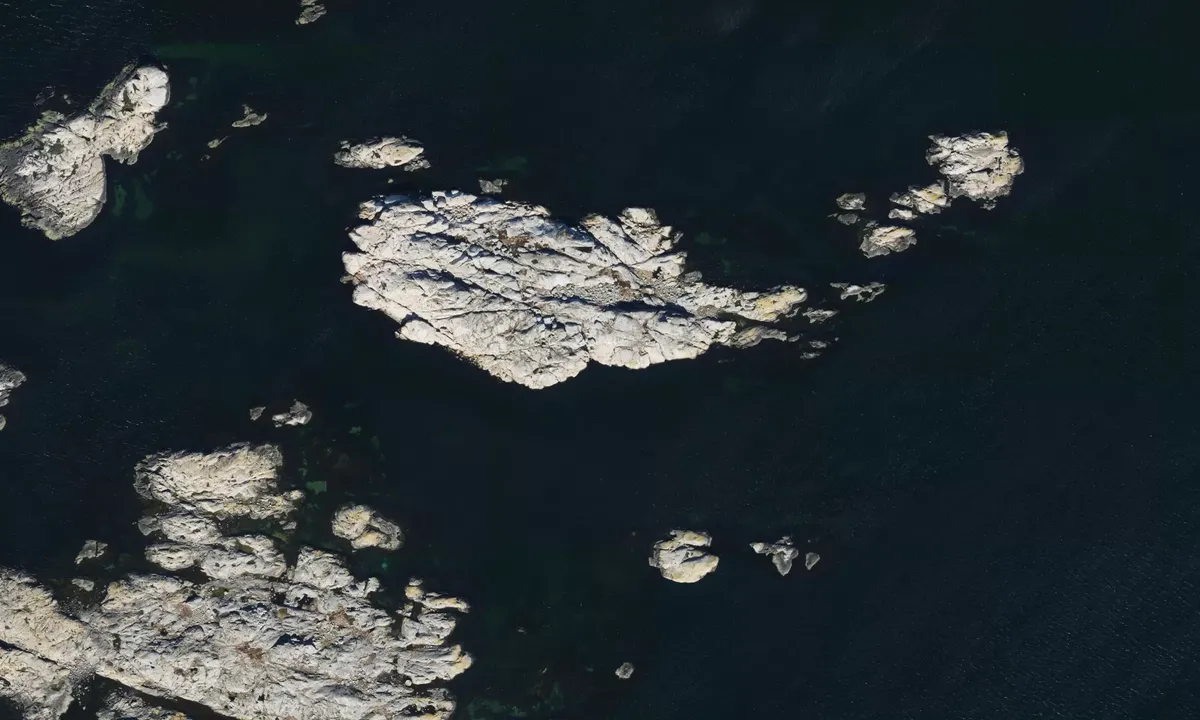 Satelite image of Amneskären