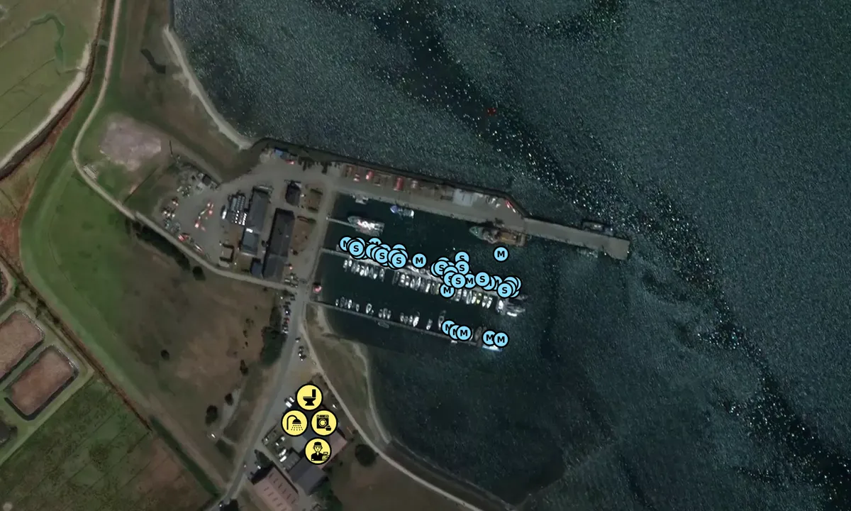 Satelite image of Amrumer Yachtclub
