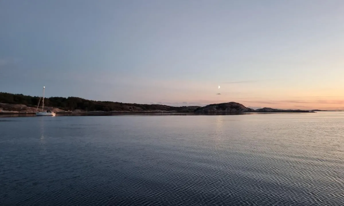 Amundö: Vy åt väster.