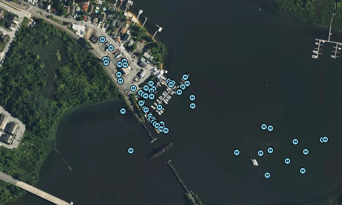 Satelite image of Anchor Bay East Marina - Dundalk