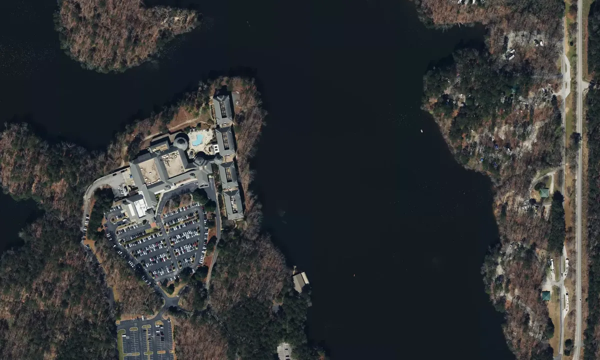 Satelite image of Anchor Here