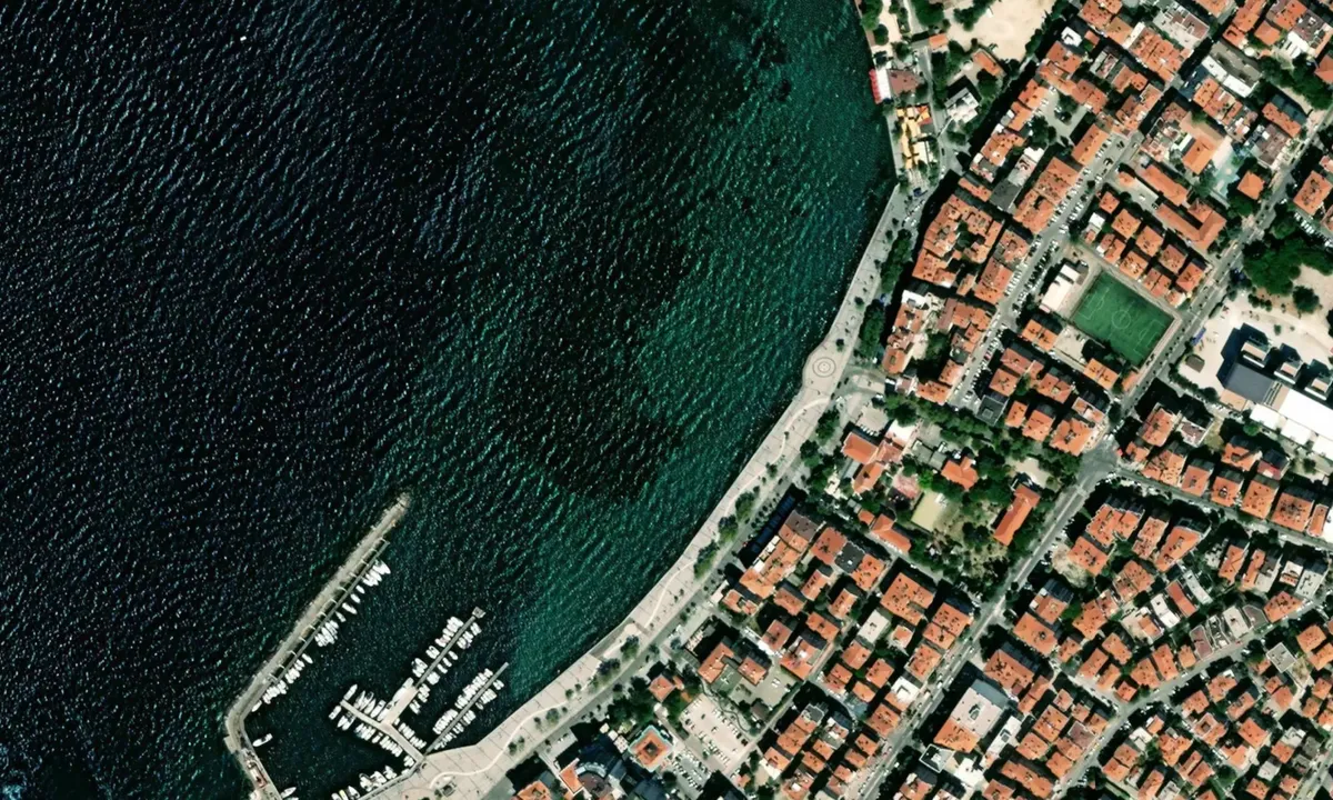 Flyfoto av Anchourage Canakkale  (Port of Entry Turkey)