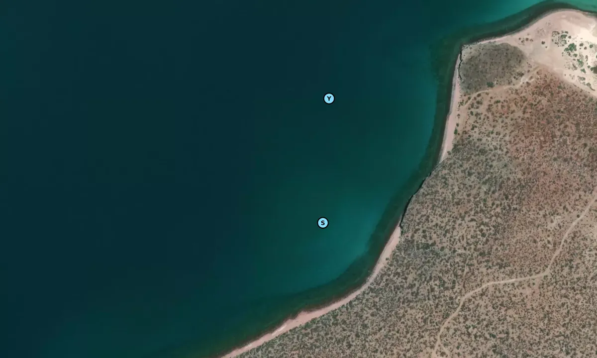 Satelite image of Anclaje Punta Colorada