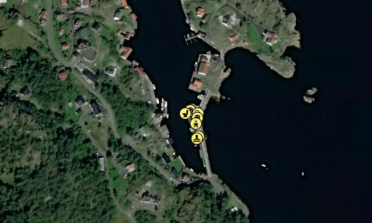 Satelite image of Andabeløya Vel