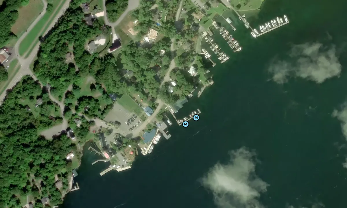 Satelite image of Andress Boat Works