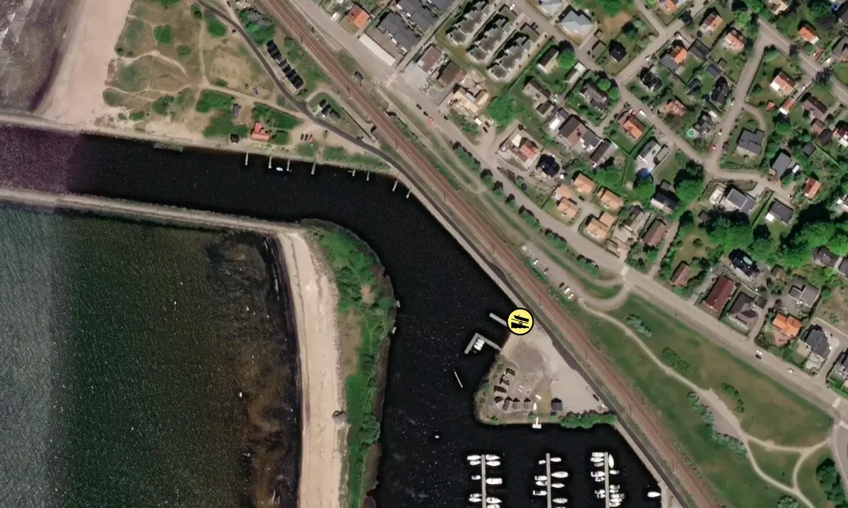 Satelite image of Ängelholm