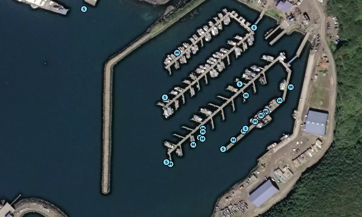 Satelite image of Angel's Boat Shop