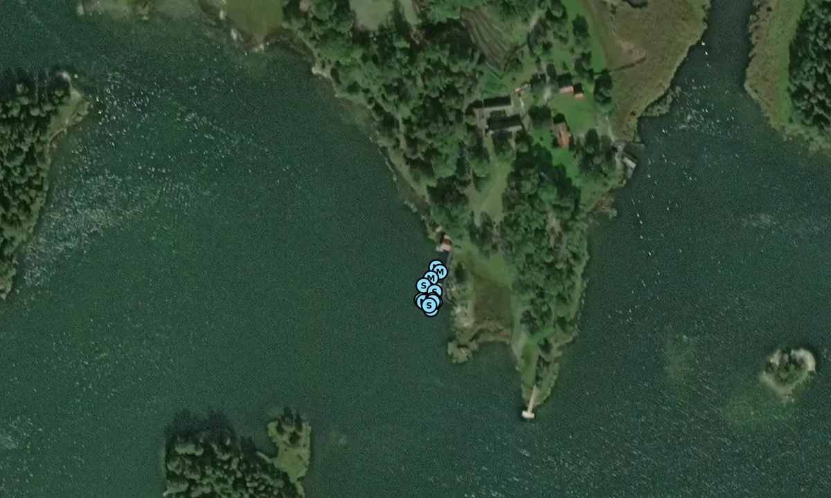 Satelite image of Ängsö Nationalpark