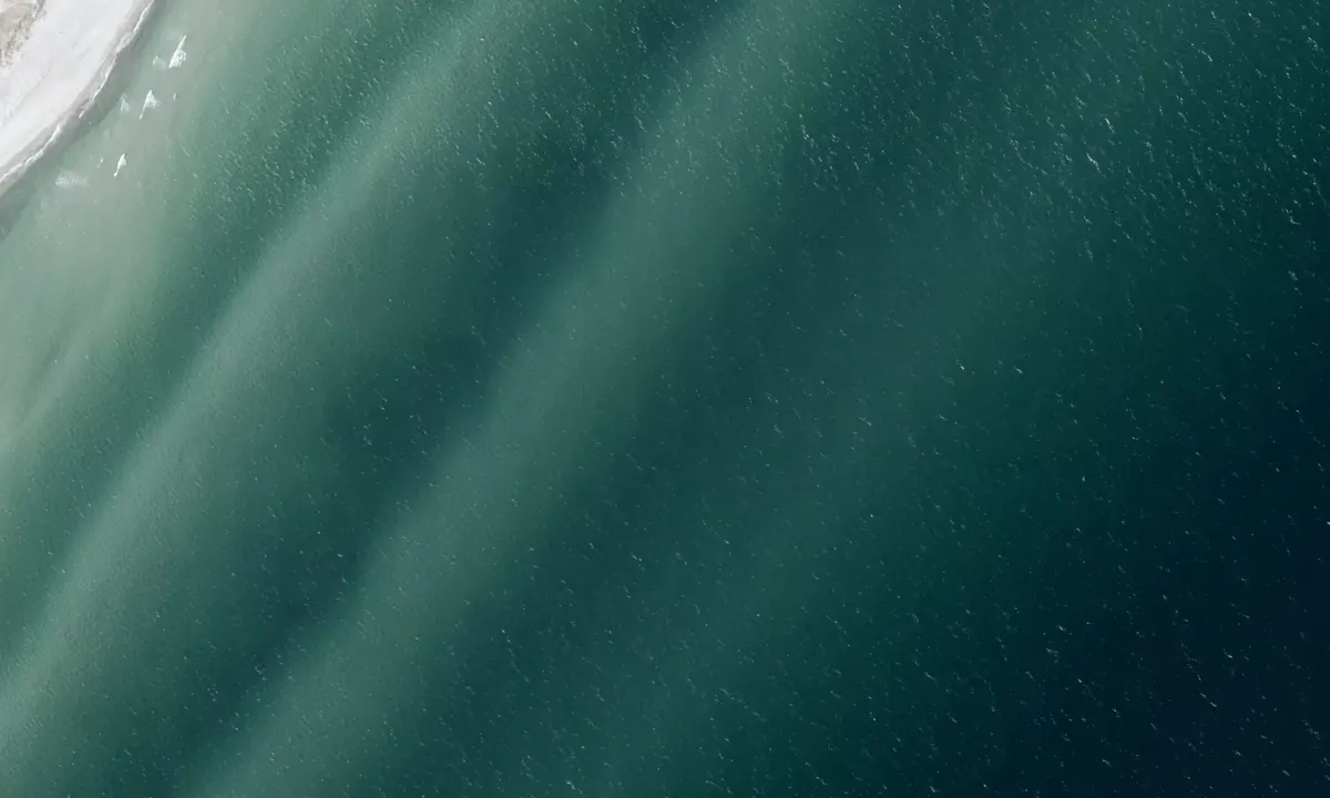 Satelite image of Anholt Havn - Pakkhusbugten