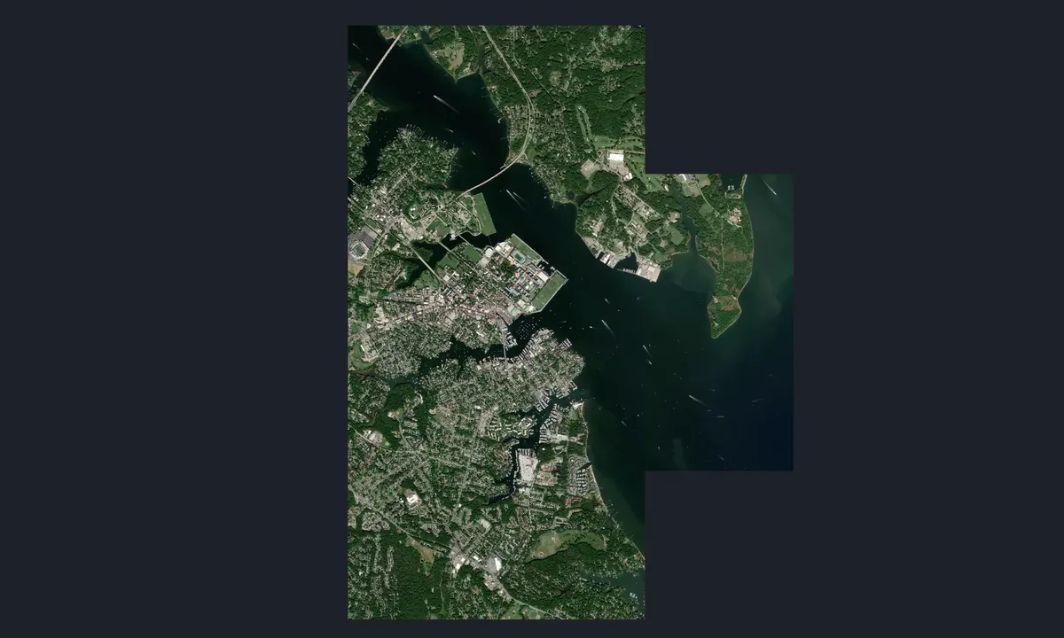 Flyfoto av Annapolis Harbor Boat Yard