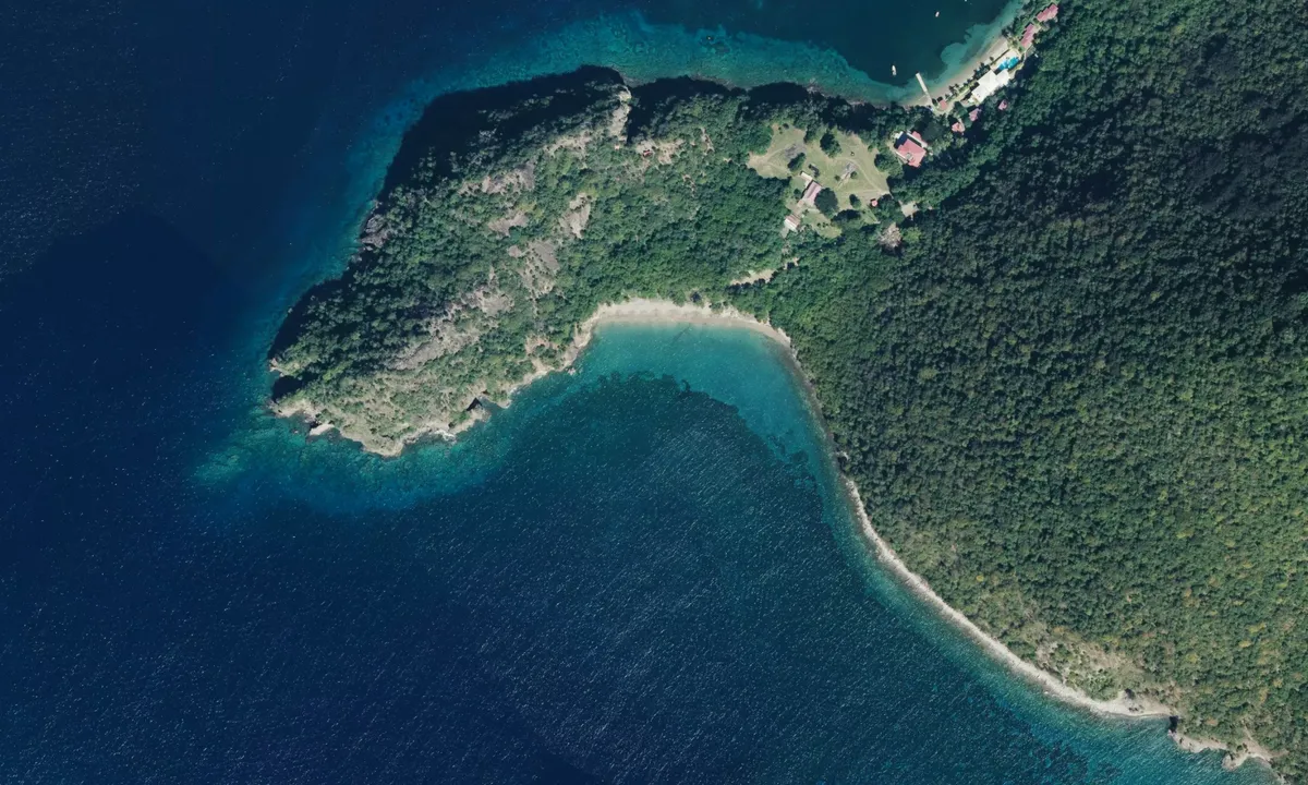 Flyfoto av Anse Crawen