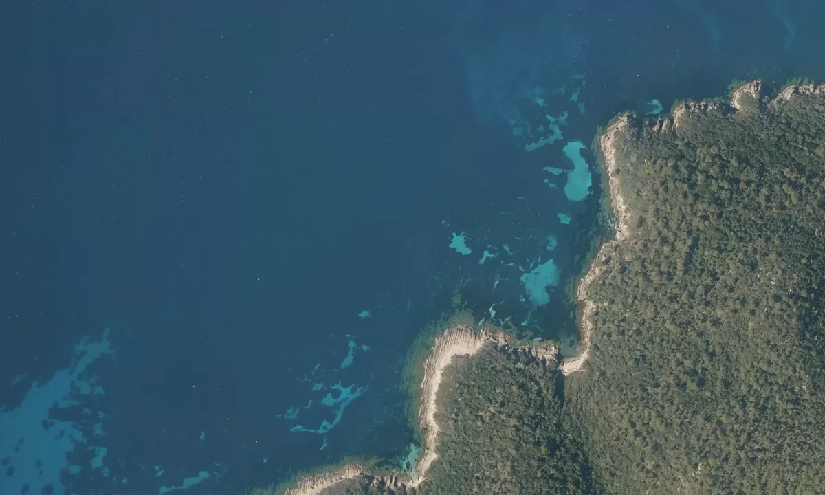 Flyfoto av Anse de la Fausse Monnaie