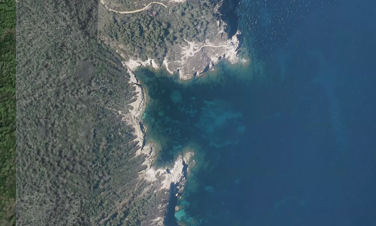 Flyfoto av Anse de la Galère