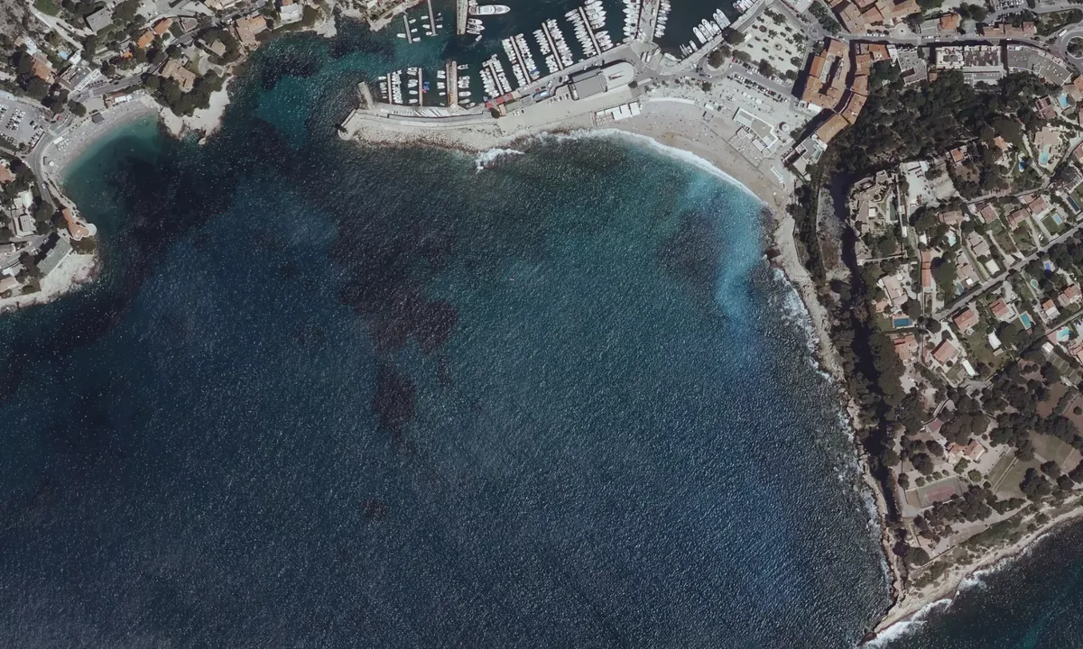 Flyfoto av Anse de la Grande Mer