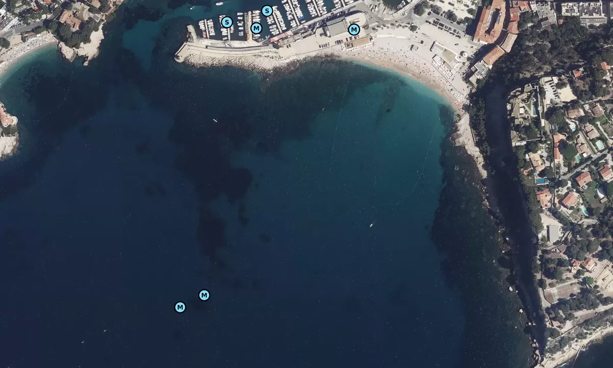 Satelite image of Anse de la Grande Mer