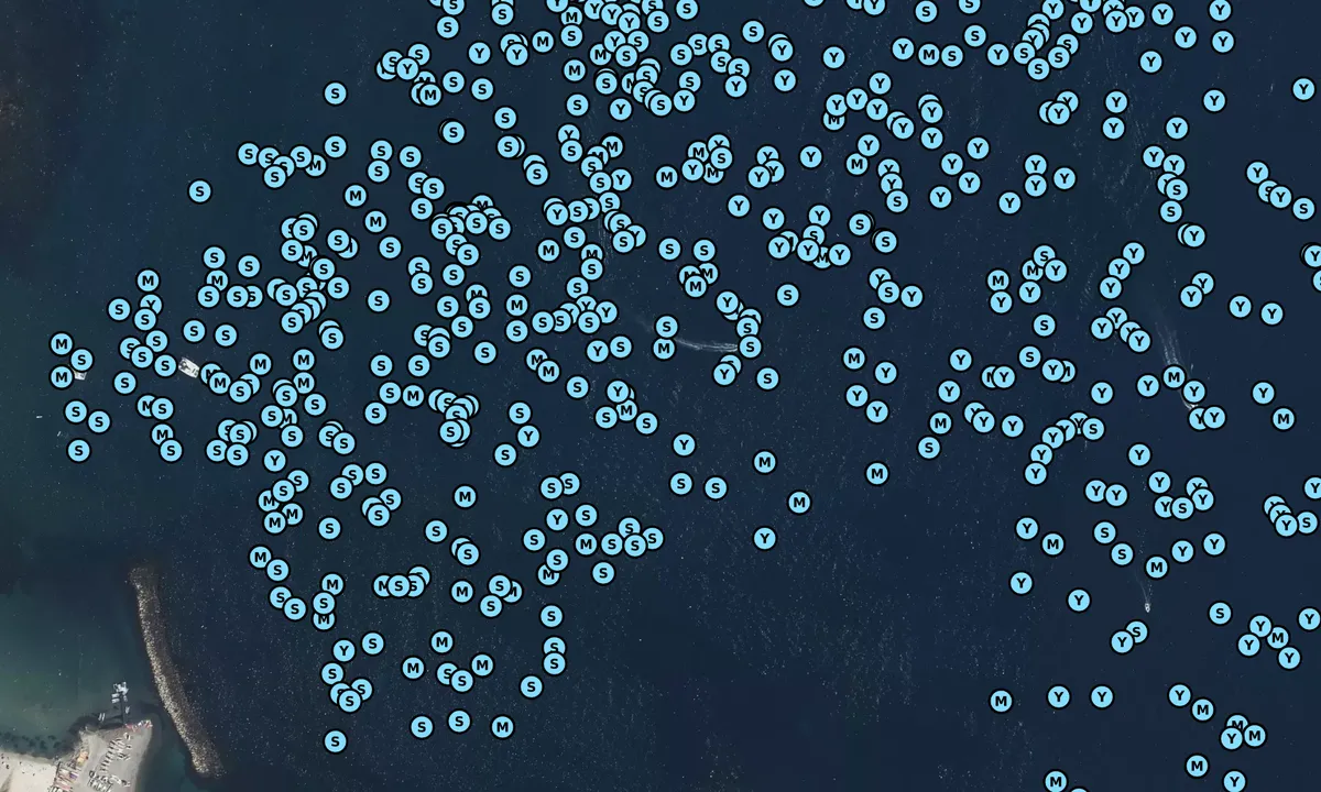 Satelite image of Anse de la Salis